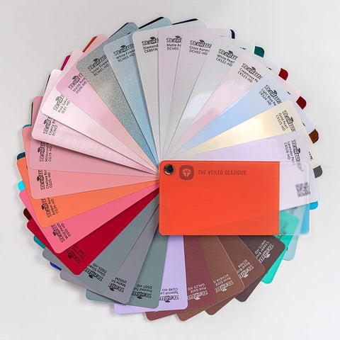 TeckWrap Color Swatches 2023 + PPF samples