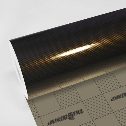 Film covering carbone forge brillant vinyle adhésif de marque TECKWRAP vi